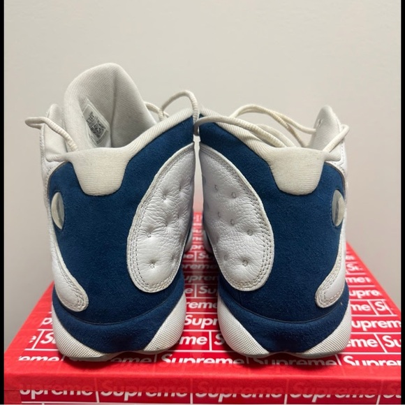 Jordan White and French blue 13s used in good condition